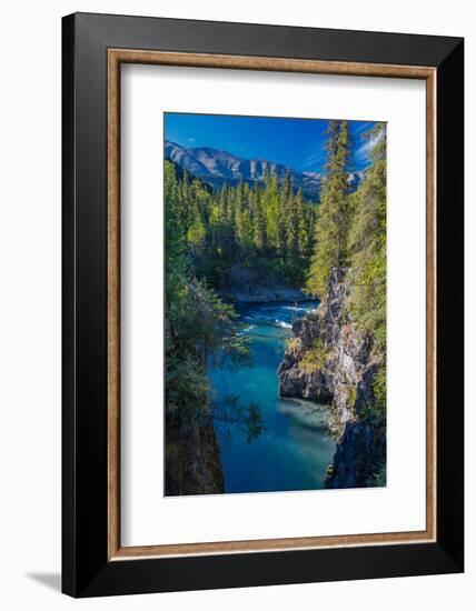 Scenic View Of The Kenai Mountains On The Kenai Peninsula In Southcentral Alaska-null-Framed Photographic Print