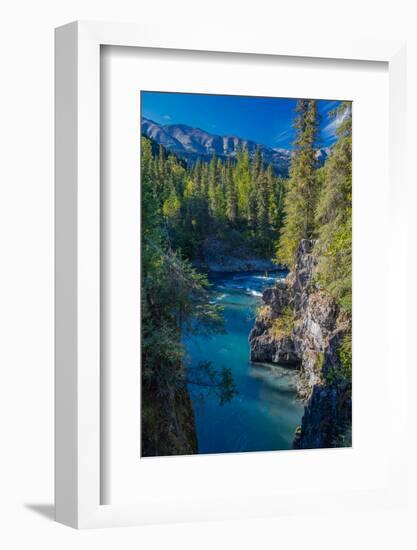 Scenic View Of The Kenai Mountains On The Kenai Peninsula In Southcentral Alaska-null-Framed Photographic Print