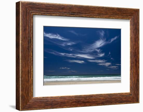 Scenic view of the ocean, Byron Bay, New South Wales, Australia-Panoramic Images-Framed Photographic Print