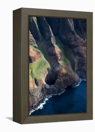 Scenic Views of Kauai. Iconic and Remote Destination, Hawaii-Micah Wright-Framed Premier Image Canvas