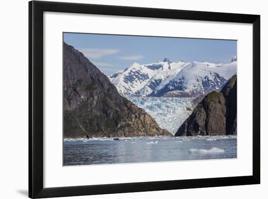 Scenic Views of the South Sawyer Glacier in Tracy Arm-Fords Terror Wilderness Area, Alaska-Michael Nolan-Framed Photographic Print
