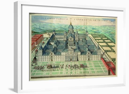 Scenographia Fabricae, the Escorial Monastery in Spain, 1662-null-Framed Giclee Print