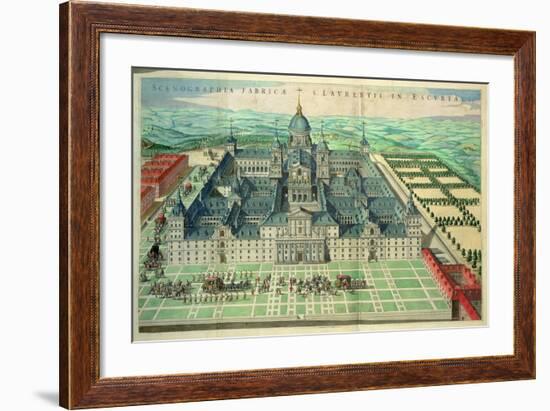 Scenographia Fabricae, the Escorial Monastery in Spain, 1662-null-Framed Giclee Print