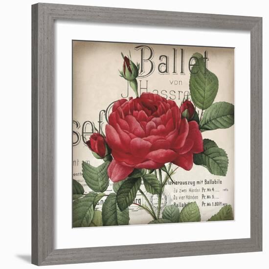 Scent of a Rose I-Sabine Berg-Framed Art Print