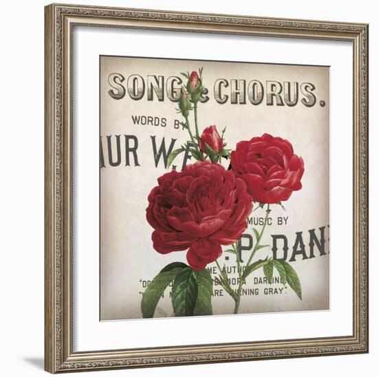 Scent of a Rose II-Sabine Berg-Framed Art Print