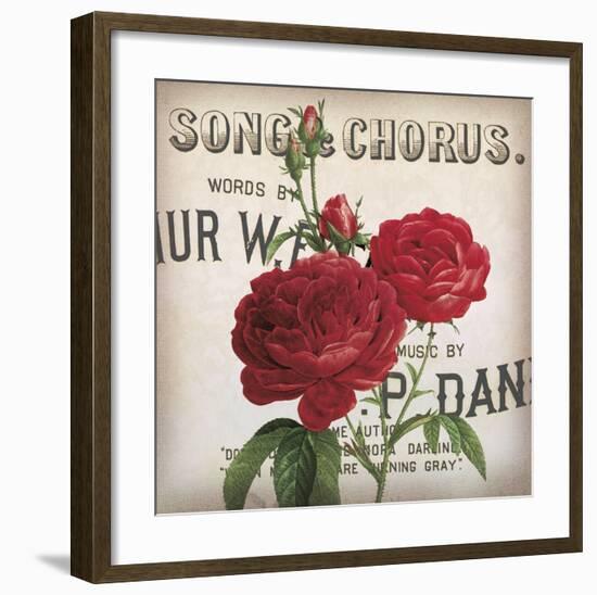 Scent of a Rose II-Sabine Berg-Framed Art Print