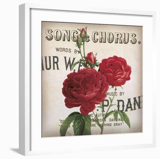 Scent of a Rose II-Sabine Berg-Framed Art Print