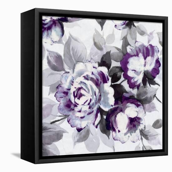 Scent of Roses Plum III-Wild Apple Portfolio-Framed Stretched Canvas