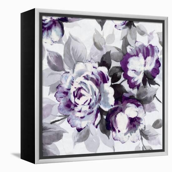 Scent of Roses Plum III-Wild Apple Portfolio-Framed Stretched Canvas