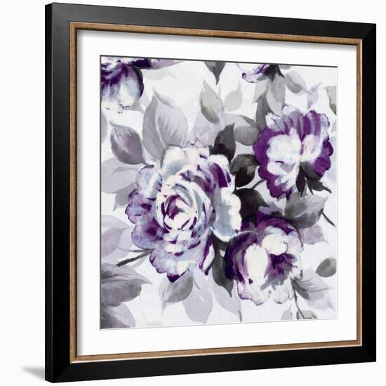 Scent of Roses Plum III-Wild Apple Portfolio-Framed Art Print