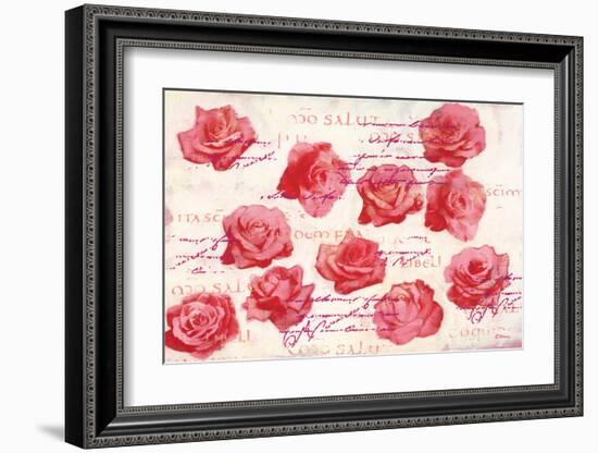 Scent of Roses-Anna Flores-Framed Art Print