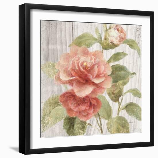 Scented Cottage Florals III Crop-Danhui Nai-Framed Art Print