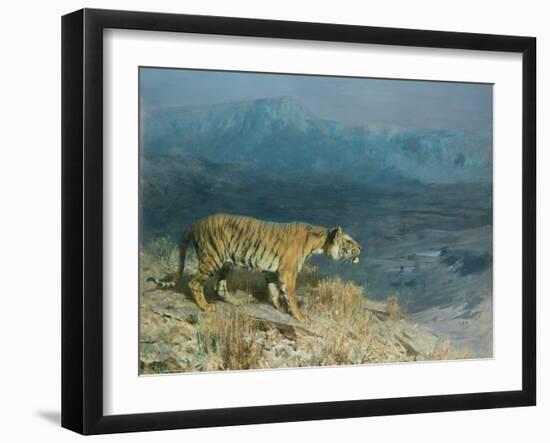 Scenting His Prey-Arthur Wardle-Framed Giclee Print