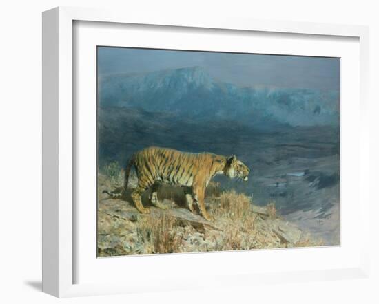 Scenting His Prey-Arthur Wardle-Framed Giclee Print