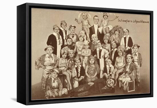 Schaefaer's Midgets, Liliput Revue-null-Framed Stretched Canvas