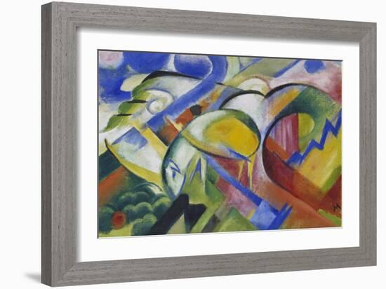 Schaf, 1914-Franz Marc-Framed Giclee Print