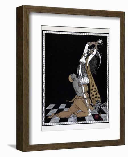 Scheherazade, from the Series Designs on the Dances of Vaslav Nijinsky-Georges Barbier-Framed Giclee Print