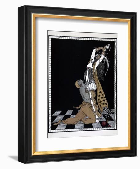 Scheherazade, from the Series Designs on the Dances of Vaslav Nijinsky-Georges Barbier-Framed Giclee Print