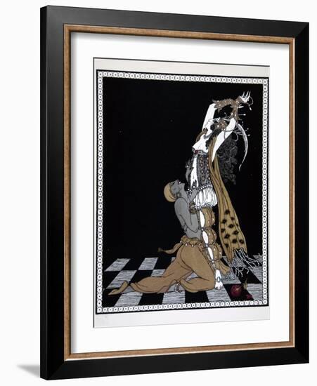 Scheherazade, from the Series Designs on the Dances of Vaslav Nijinsky-Georges Barbier-Framed Giclee Print