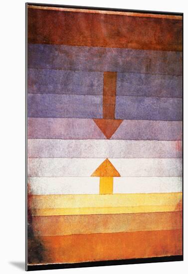 Scheidung Abends, c.1922-Paul Klee-Mounted Art Print