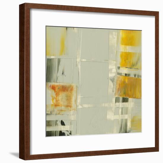 Schematic II-Sharon Gordon-Framed Premium Giclee Print