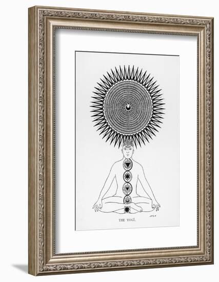 Schematic Representation of the Yogi Performing His Spiritual Exercise-J.f.c. Fuller-Framed Photographic Print