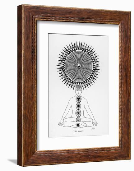 Schematic Representation of the Yogi Performing His Spiritual Exercise-J.f.c. Fuller-Framed Photographic Print