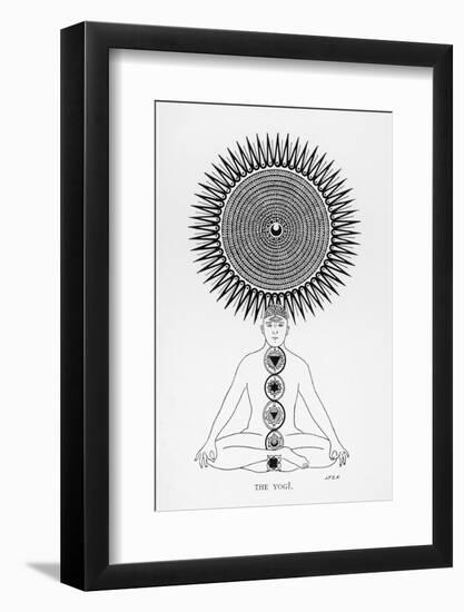 Schematic Representation of the Yogi Performing His Spiritual Exercise-J.f.c. Fuller-Framed Photographic Print