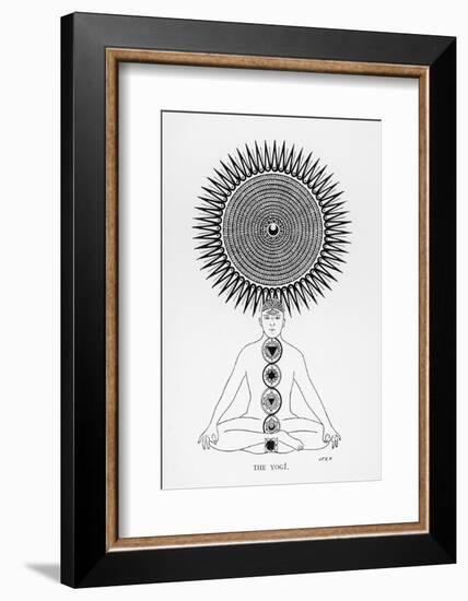 Schematic Representation of the Yogi Performing His Spiritual Exercise-J.f.c. Fuller-Framed Photographic Print