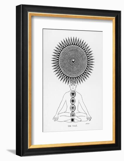 Schematic Representation of the Yogi Performing His Spiritual Exercise-J.f.c. Fuller-Framed Photographic Print