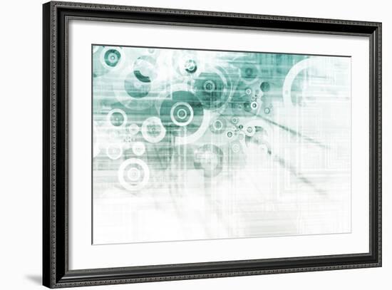 Schematics-kentoh-Framed Art Print