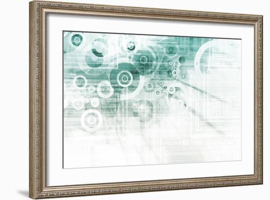 Schematics-kentoh-Framed Art Print