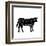 Scheme of Beef Cuts for Steak and Roast-robuart-Framed Art Print