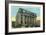 Schenectady, New York - Court House Exterior View-Lantern Press-Framed Art Print