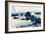 Schichiri Beach in Sagami Province-Katsushika Hokusai-Framed Premium Giclee Print