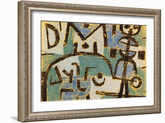 Schicksal Eines Kindes, 1937-Paul Klee-Framed Giclee Print