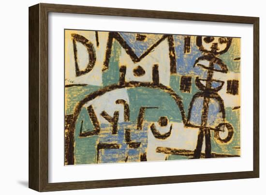 Schicksal Eines Kindes, 1937-Paul Klee-Framed Giclee Print