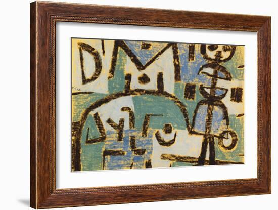 Schicksal Eines Kindes, 1937-Paul Klee-Framed Giclee Print