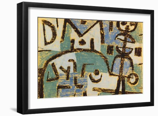 Schicksal Eines Kindes, 1937-Paul Klee-Framed Giclee Print