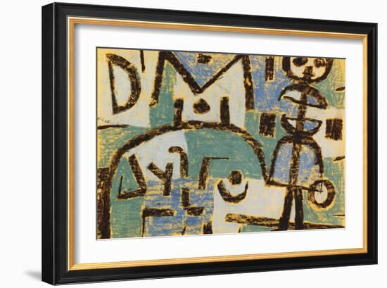 Schicksal Eines Kindes, 1937-Paul Klee-Framed Giclee Print