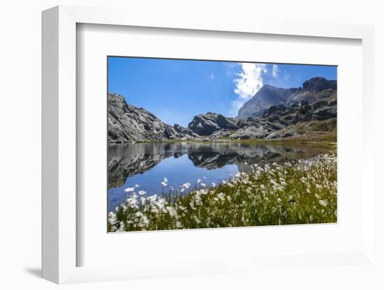 Schiefer See, Spronser Lake District, Texelgruppe, South Tirol-Rolf Roeckl-Framed Photographic Print