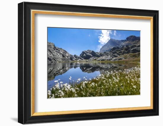 Schiefer See, Spronser Lake District, Texelgruppe, South Tirol-Rolf Roeckl-Framed Photographic Print