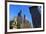 Schiller Monument and Financial District, Frankfurt am Main, Hesse, Germany, Europe-Hans-Peter Merten-Framed Photographic Print