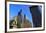 Schiller Monument and Financial District, Frankfurt am Main, Hesse, Germany, Europe-Hans-Peter Merten-Framed Photographic Print