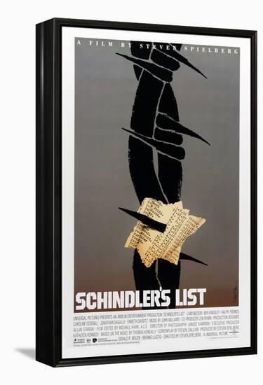 SCHINDLER'S LIST [1993], directed by STEVEN SPIELBERG.-null-Framed Premier Image Canvas