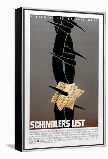 SCHINDLER'S LIST [1993], directed by STEVEN SPIELBERG.-null-Framed Premier Image Canvas