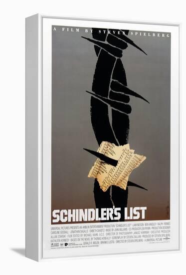 SCHINDLER'S LIST [1993], directed by STEVEN SPIELBERG.-null-Framed Premier Image Canvas