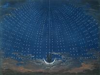 The Palace of the Queen of the Night, Set Design for 'The Magic Flute' by Wolfgang Amadeus Mozart-Schinkel-Premier Image Canvas