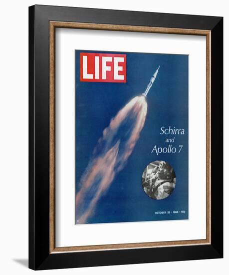 Schirra and Apollo 7, October 25, 1968-null-Framed Photographic Print