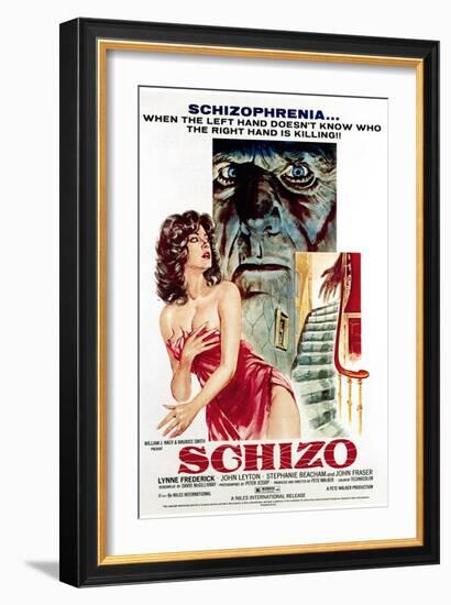 Schizo, 1976-null-Framed Premium Giclee Print